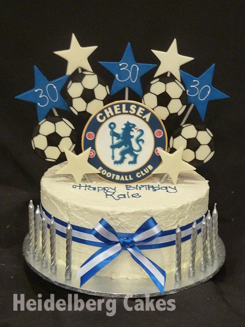 Football 8 - Chelsea Football Club Edible Image Cake ...