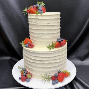 Horizontal Palette with Fresh Berries