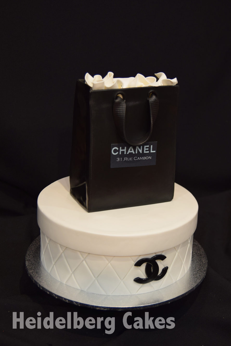 Handbag Cake Topper  Handbag cake, Handbag cakes, Chanel birthday
