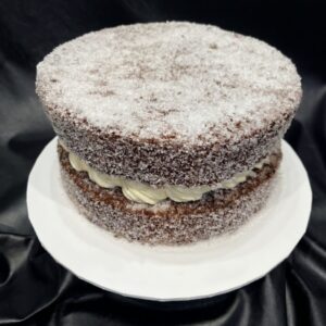 Giant Chocolate Jelly Cake - Cream Lamington
