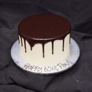 Undecorated Smooth Buttercream with Drip