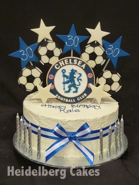 Chelsea Football Cake  Beautiful Birthday Cakes