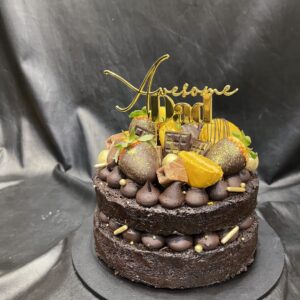 Awesome Dad Loaded Mud Cake