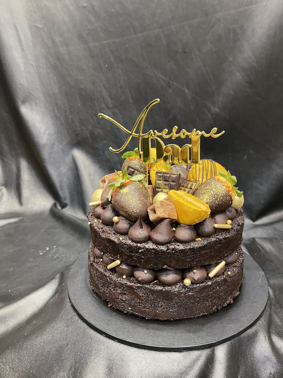 Awesome Dad Loaded Mud Cake