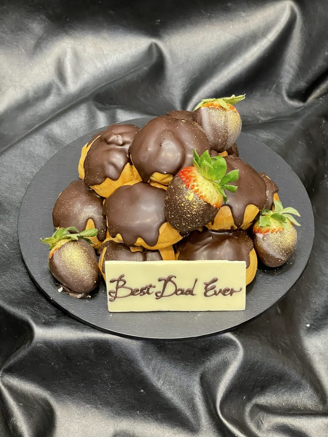 Best Dad Ever Mini-Croquembouche