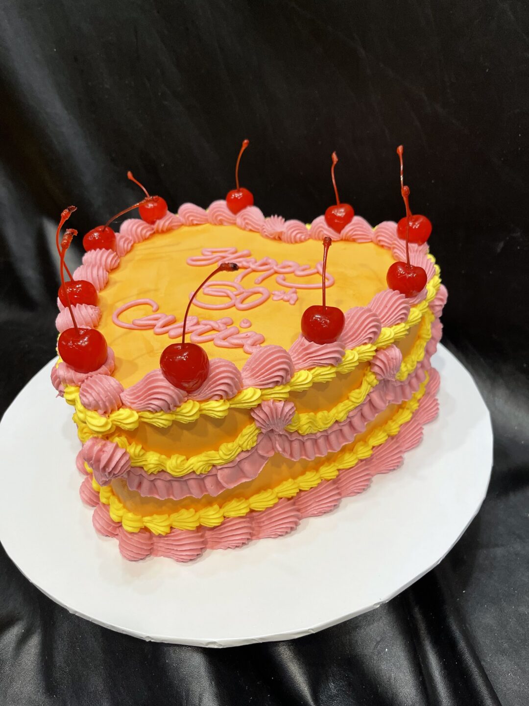 3-Colour Detailed Vintage Buttercream