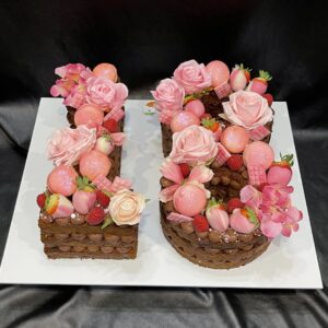 Numeral Cookie-style Cake 16/18/21