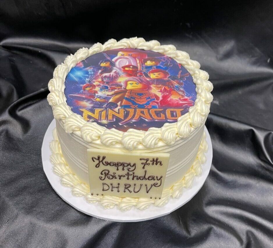 Edible Image on Combed Buttercream (small)