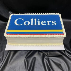 Edible Image on Textured Buttercream (Large)