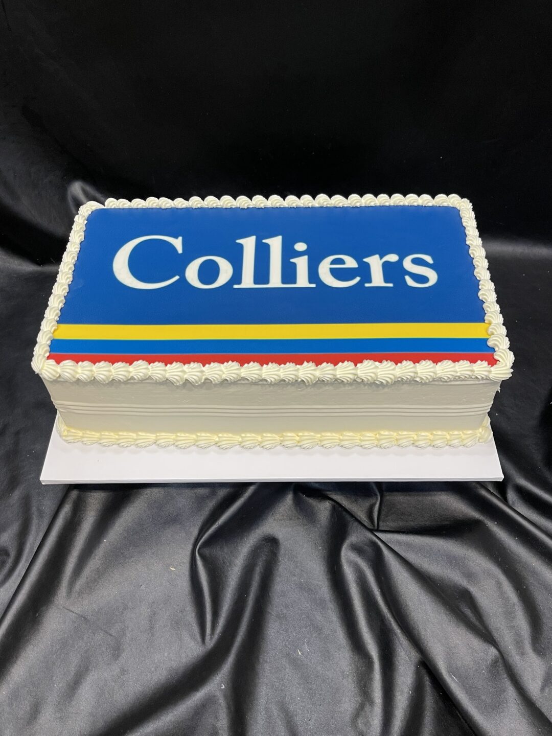 Edible Image on Textured Buttercream (Large)