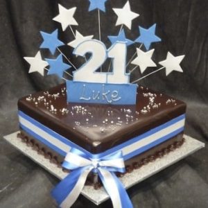 21st birthday cake ideas for him