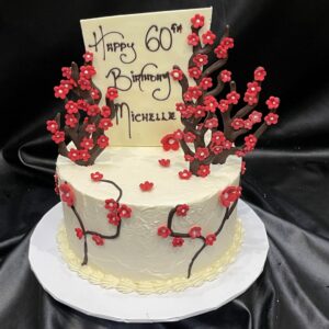 Cherry Blossoms on Buttercream