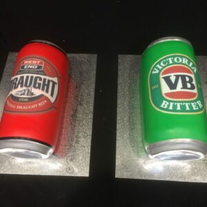 3D Beer Can on the Side