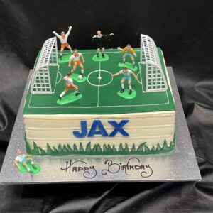 Soccer Pitch with Figurines