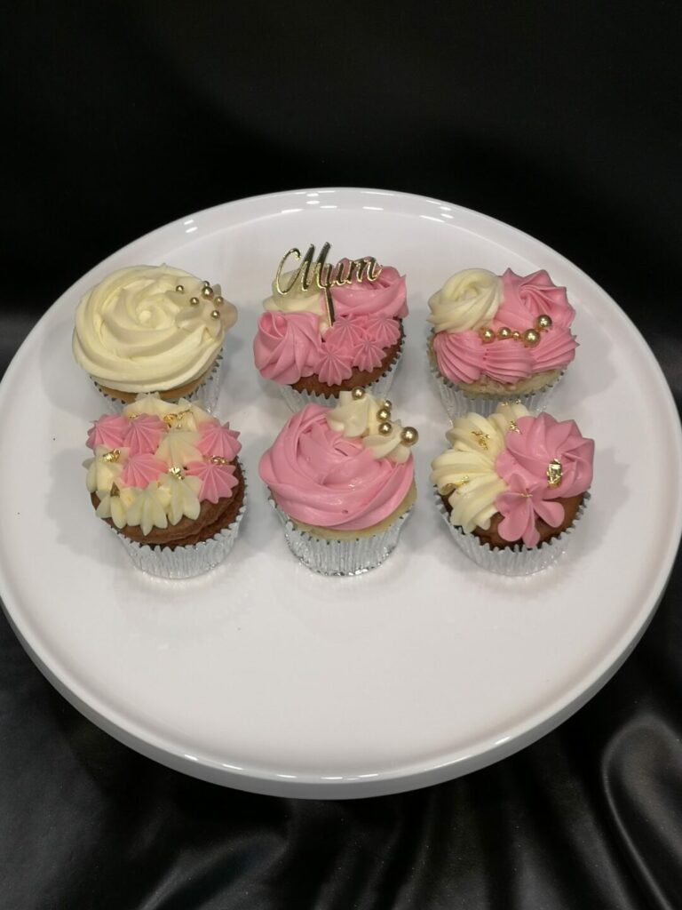 Mother’s Day Pink Cupcakes 6Pack Heidelberg Cakes