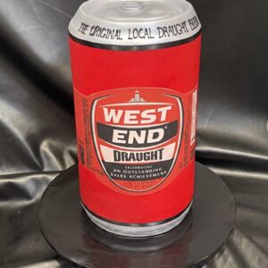 3D Standing Up Beer Can
