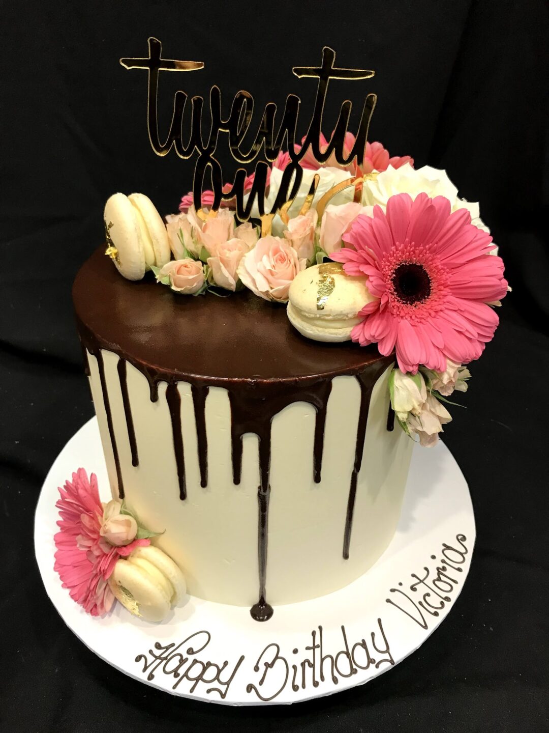 21st Birthday Cake | cupcakes2delite
