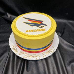 Buttercream Piping and Team Logo