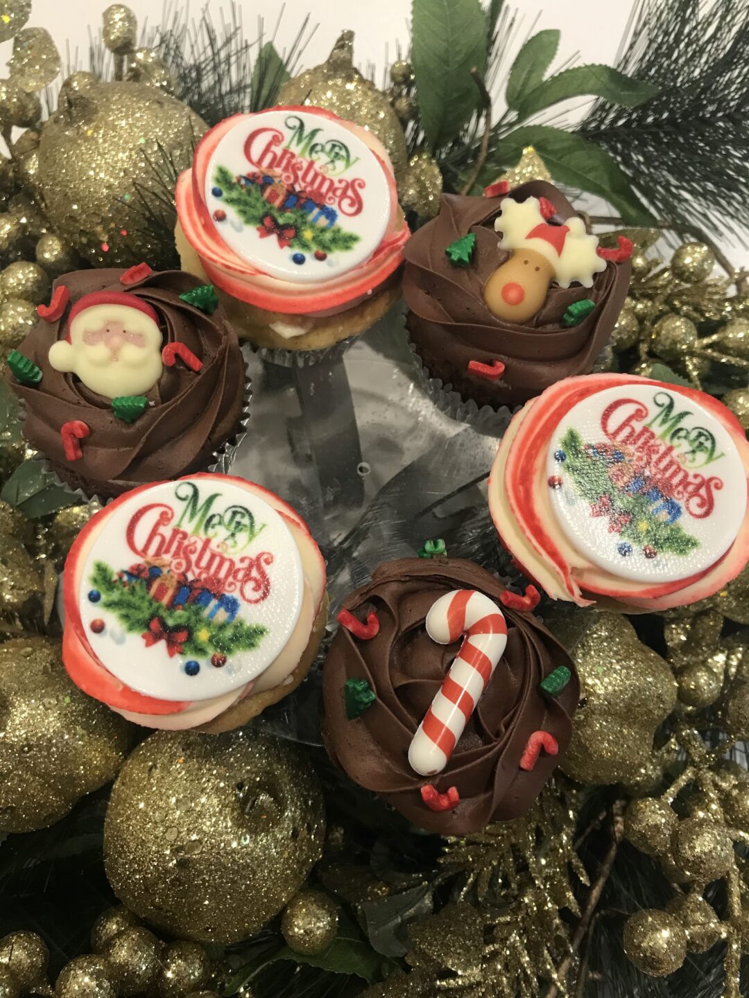6Pack Christmas Cupcakes Heidelberg Cakes