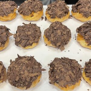 1-Dozen Chocolate Dipped Loose Puffs / Profiteroles